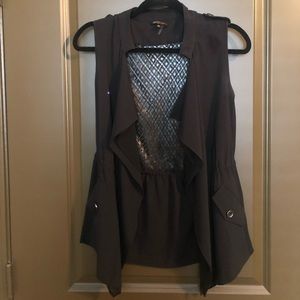 Alberto Makali Sequin Vest.